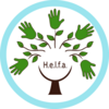 The Helfa logo media - lightblue circle - PNG