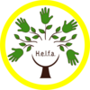 The Helfa logo health - yellow circle - PNG 